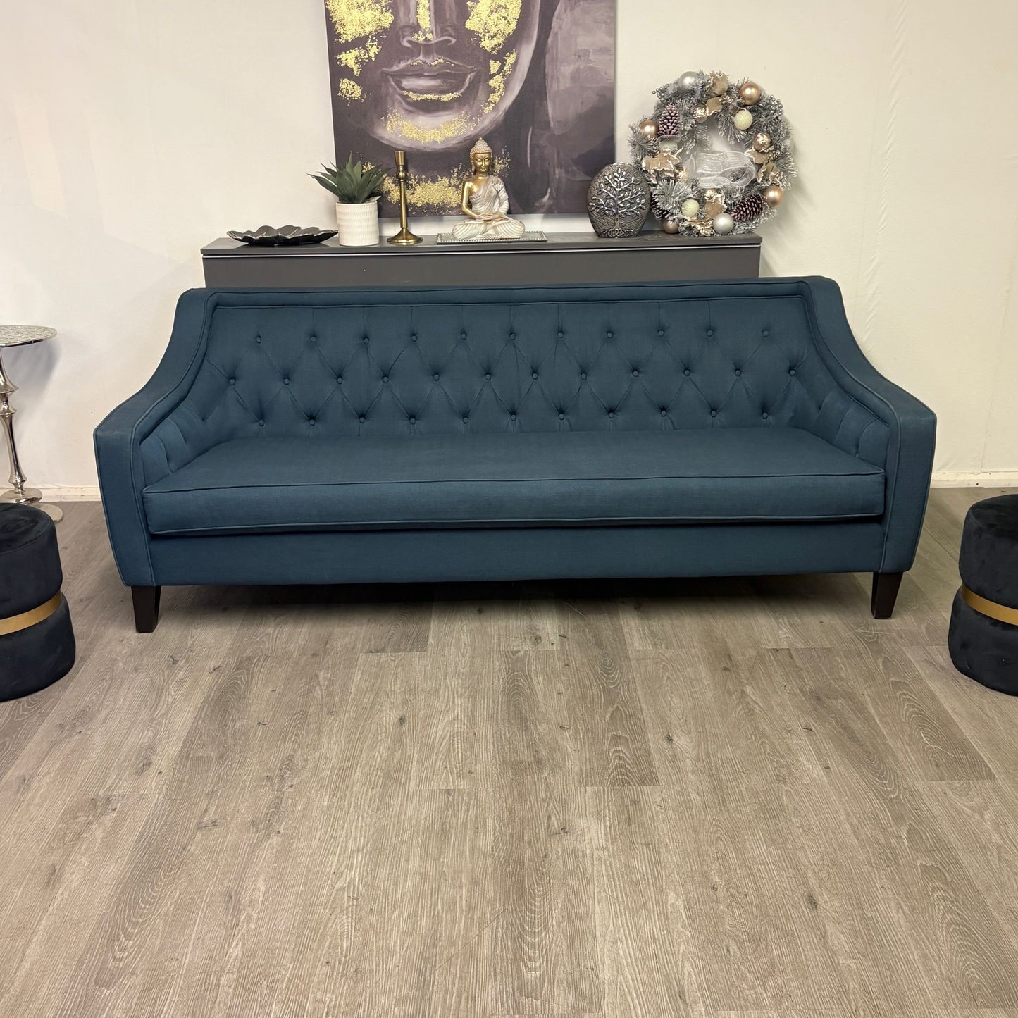 Structube Dietrich – Canapé 3 places Tufted — Reconditionné | Yoof Meubles