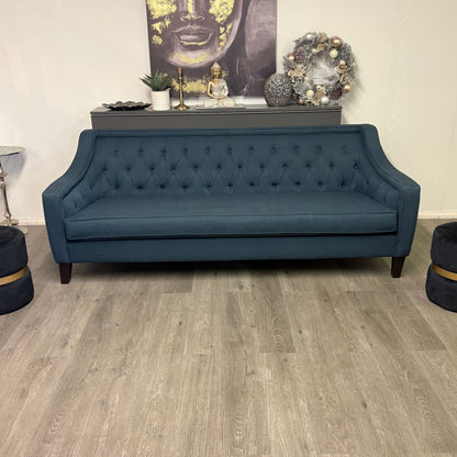 Structube Dietrich – Canapé 3 places Tufted — Reconditionné | Yoof Meubles