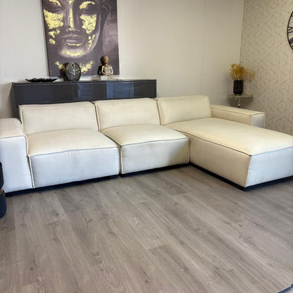 Canapé sectionnel beige