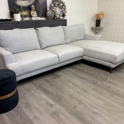 Canapé sectionnel Structube Gris Blanc
