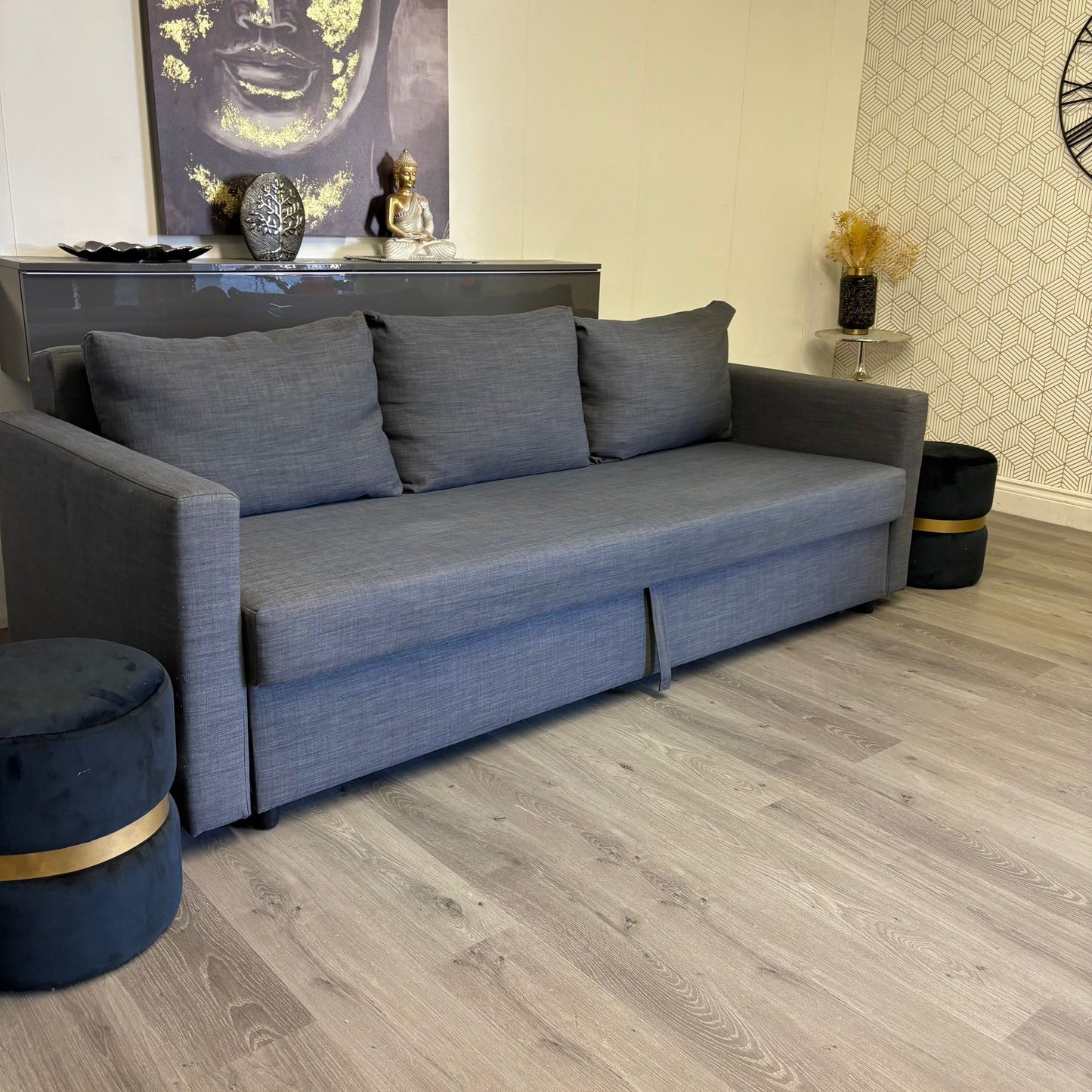 Canapé-lit Ikea Friheten Gris