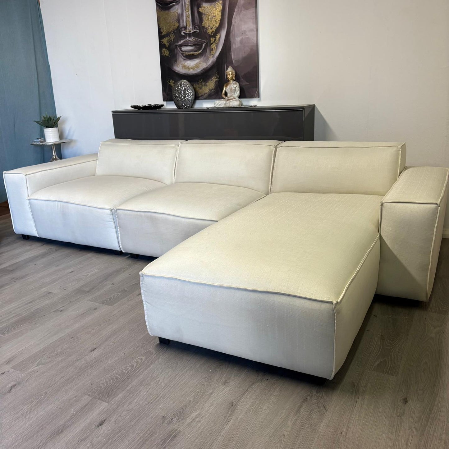 Canapé sectionnel beige