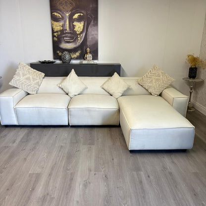 Canapé sectionnel beige