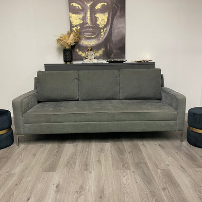 Velvet sofa