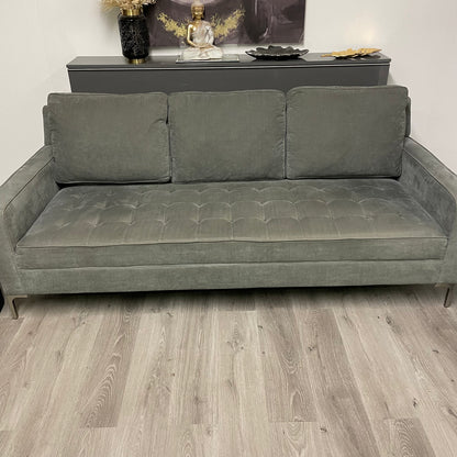 Velvet sofa