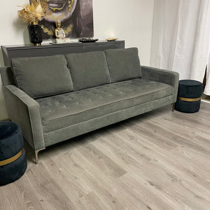 Velvet sofa