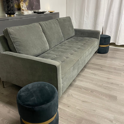 Velvet sofa