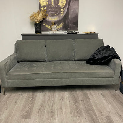 Velvet sofa