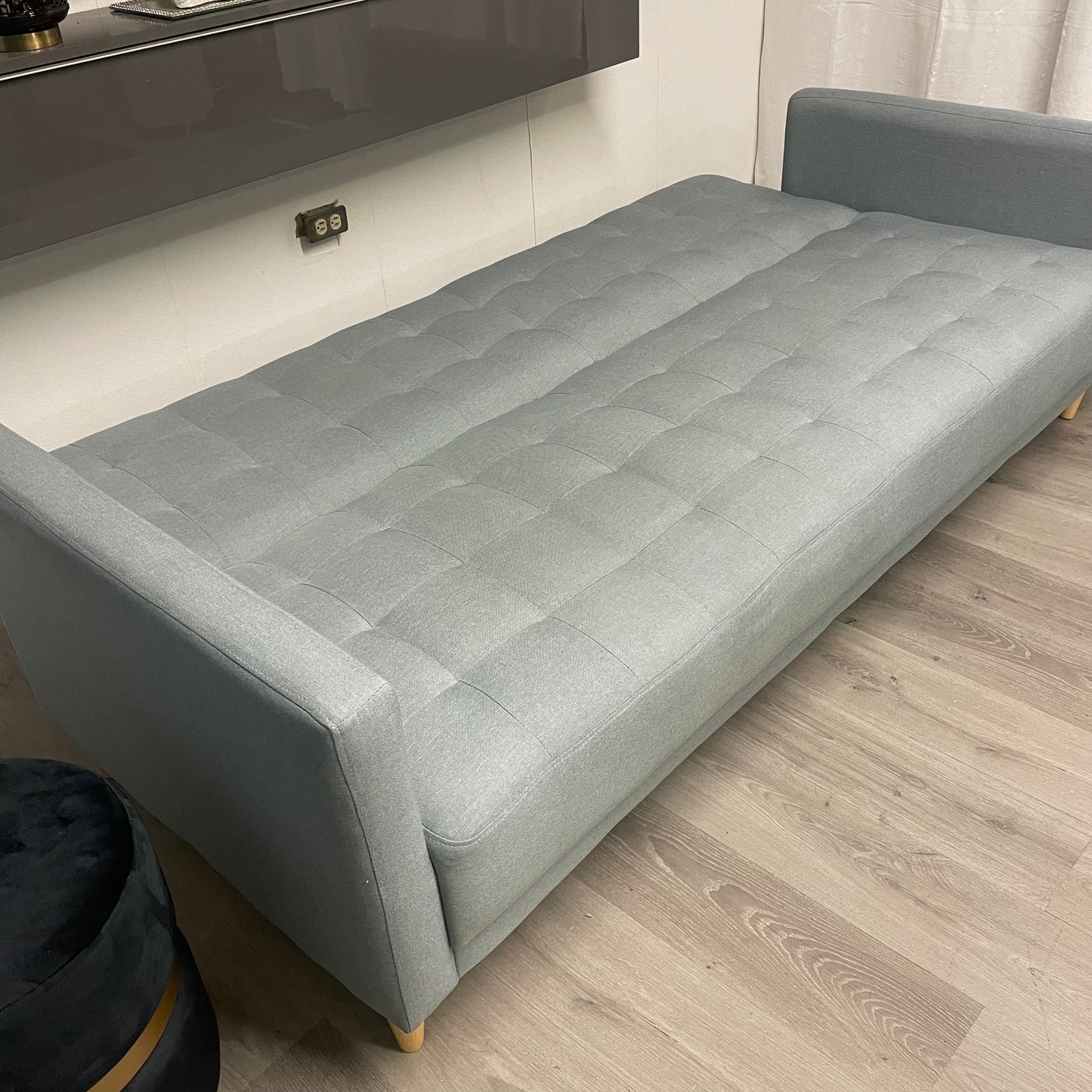 Canapé Clik Clak Gris Bleu