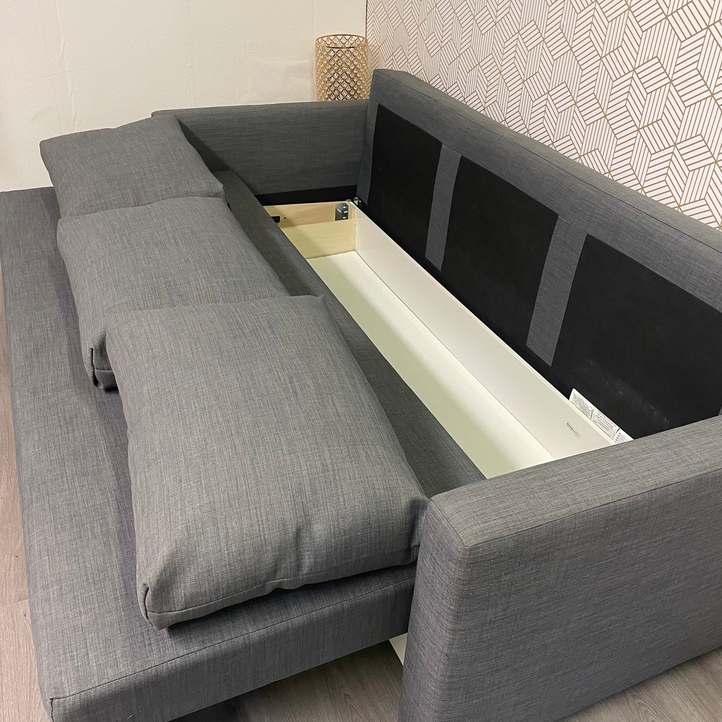 Canapé-lit Ikea Friheten Gris