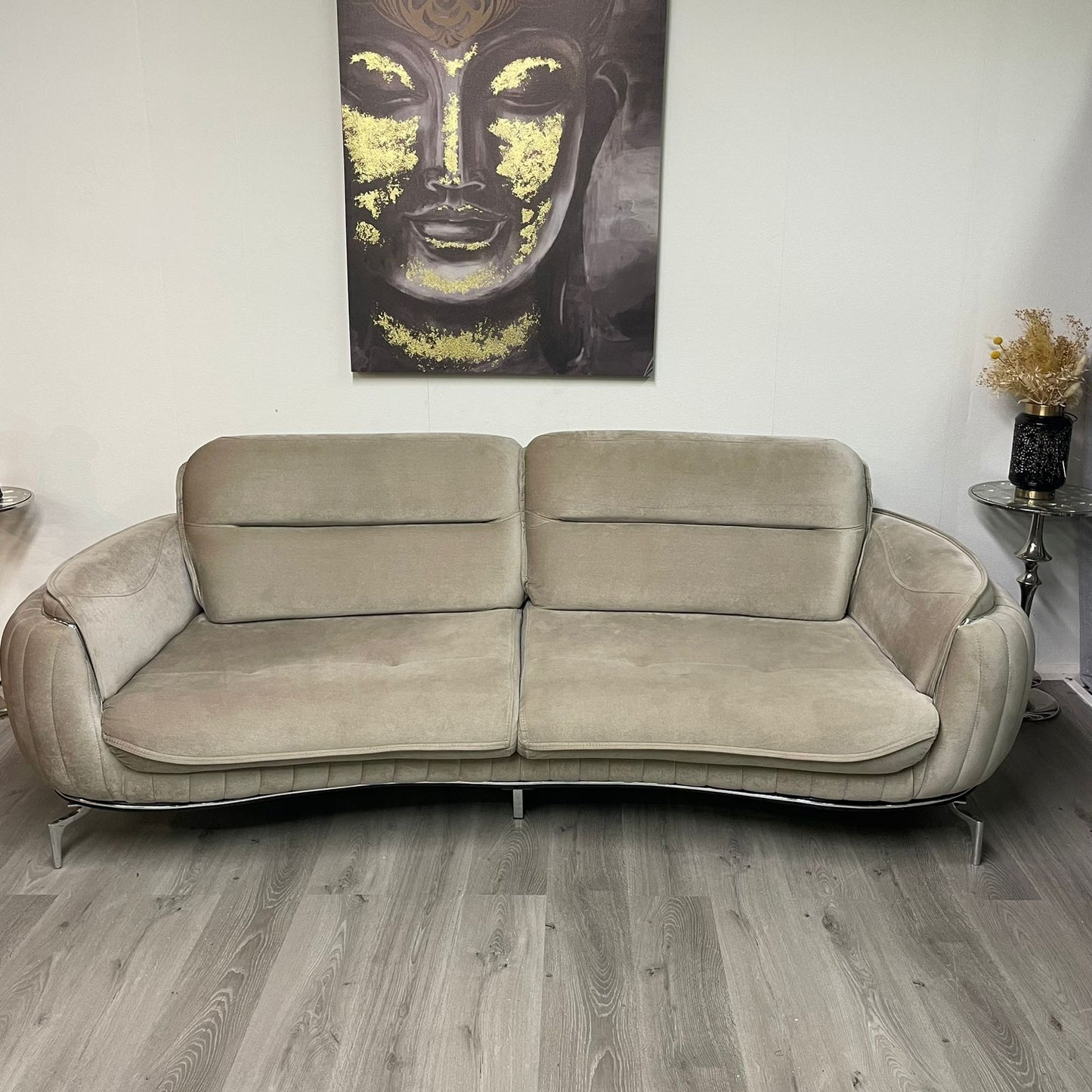 Canapé Beige Luxueux - Comme neuf