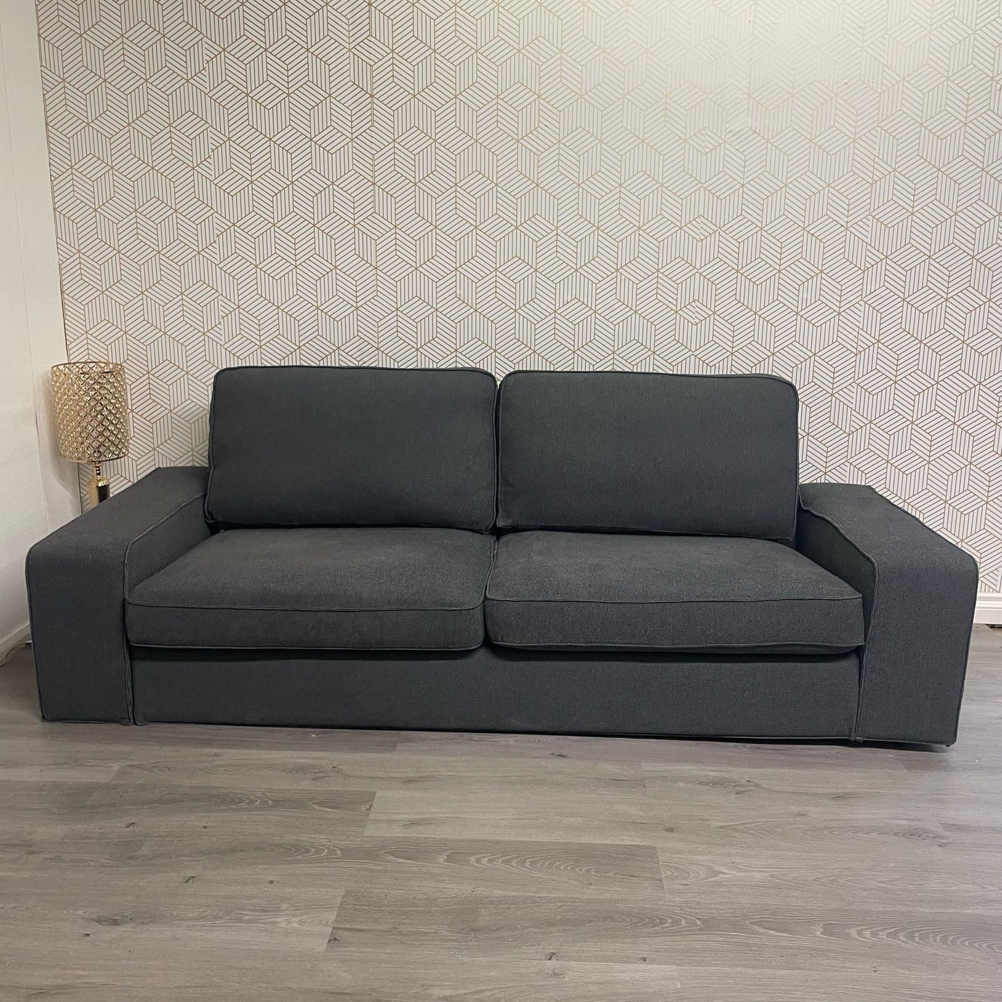 Canapé IKEA Kivik 3 Places Gris Foncé