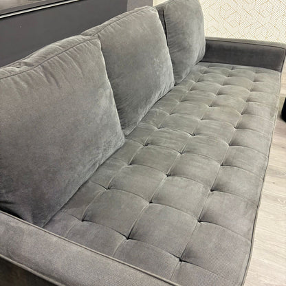 Canapé 3 places en velour