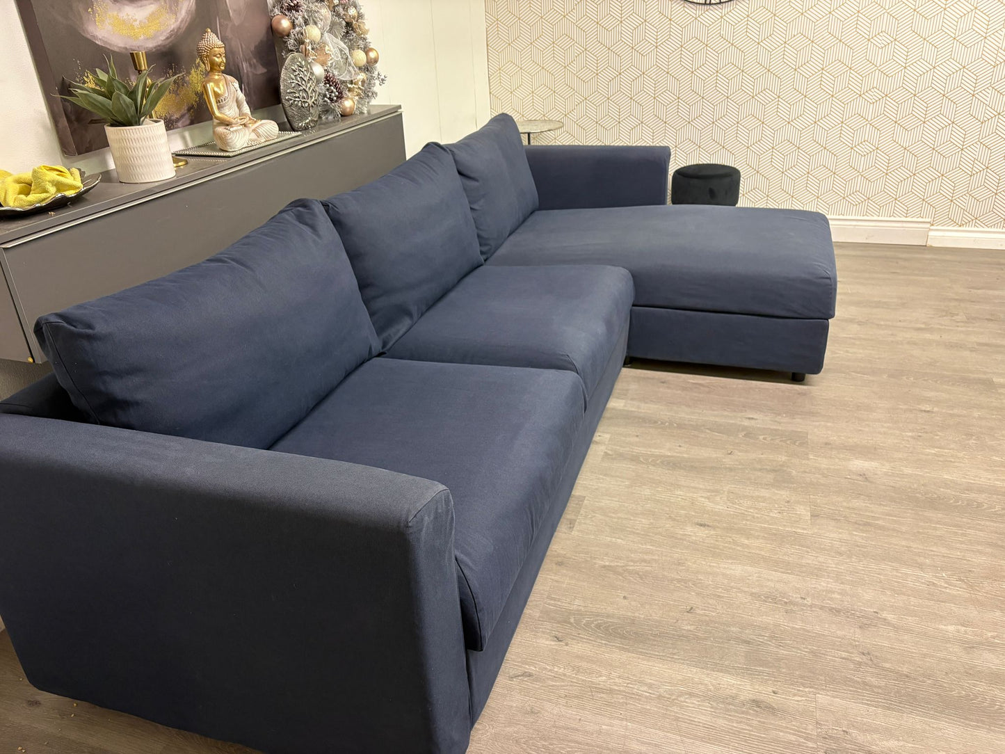 Canapé-lit 4 places FINNALA IKEA avec rangement – bleu