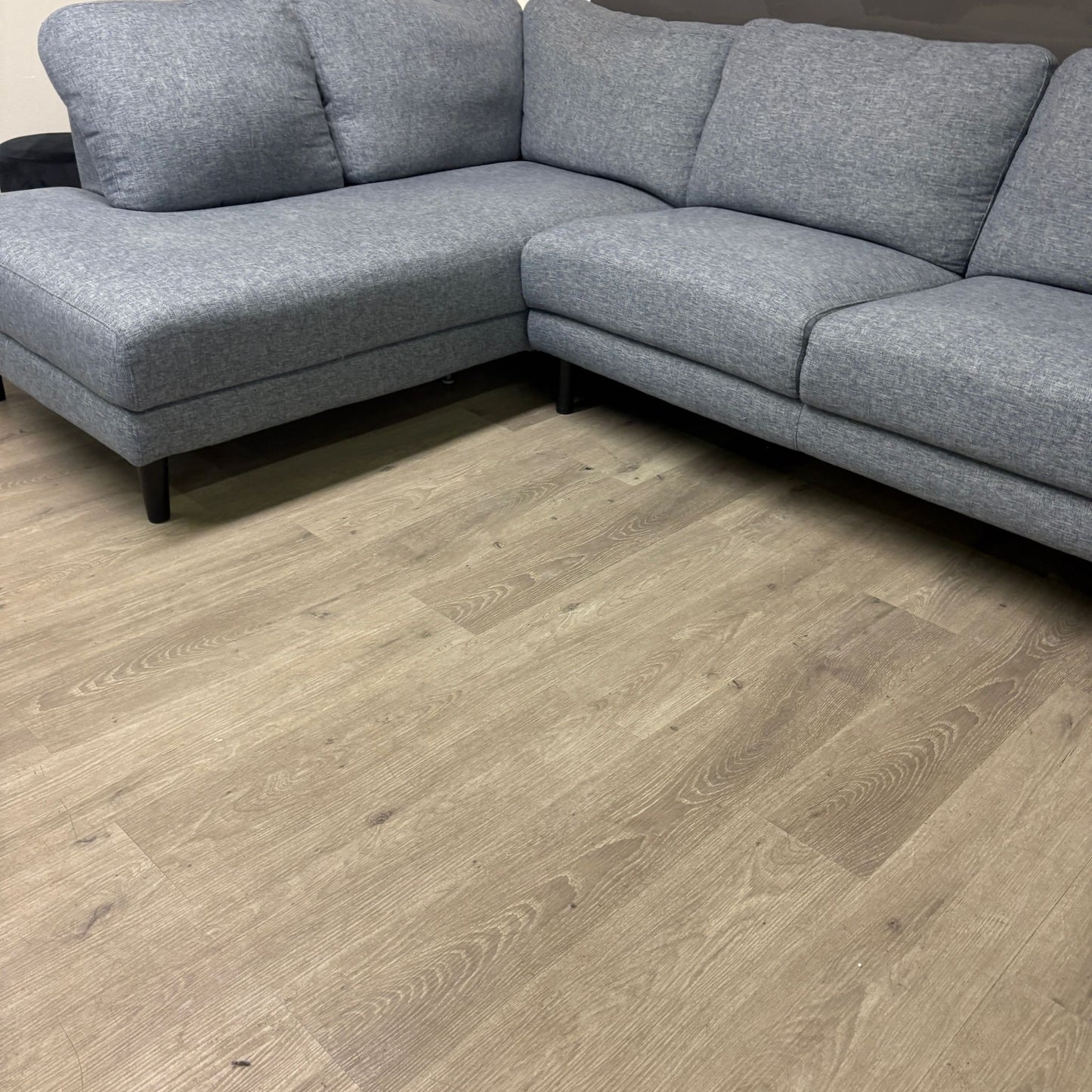 Structube – Sectionnel gris bleuté — Reconditionné | Yoof Meubles