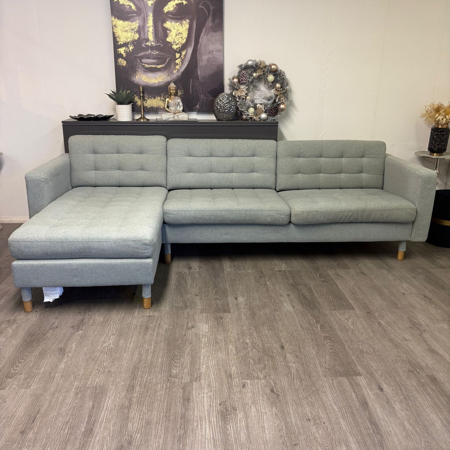 IKEA MORABO – Sectionnel vert clair — Reconditionné | Yoof Meubles