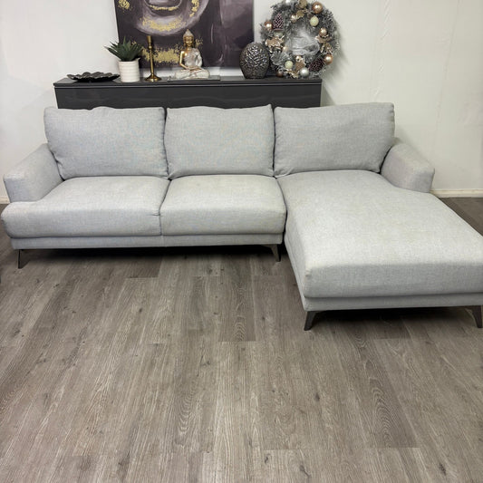 Canapé sectionnel Structube Gris Blanc