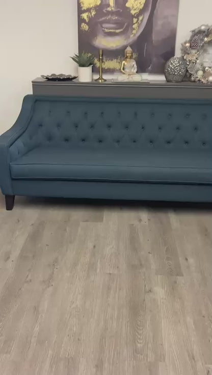 Structube Dietrich – Canapé 3 places Tufted — Reconditionné | Yoof Meubles