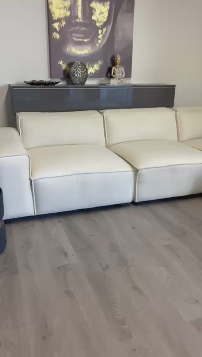 Canapé sectionnel beige