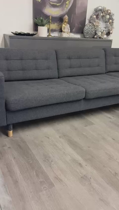 Canapé Sectionnel Morabo Réversible de Couleur Gris