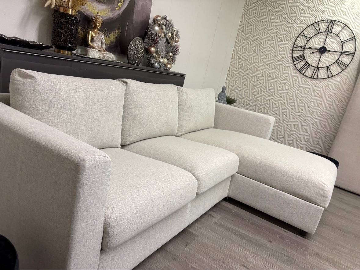 IKEA VIMLE canapé avec méridienne gris moyen