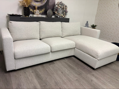IKEA VIMLE canapé avec méridienne gris moyen